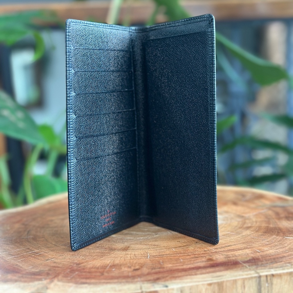 Louis Vuitton Epi Passport Holder / Long Continental Wallet Black CA1002 - Picture 5 of 12